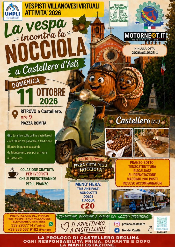 La Vespa incontra la Nocciola