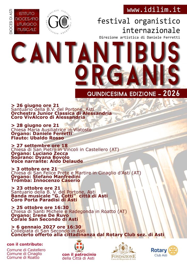 CANTANTIBUS ORGANIS 2026